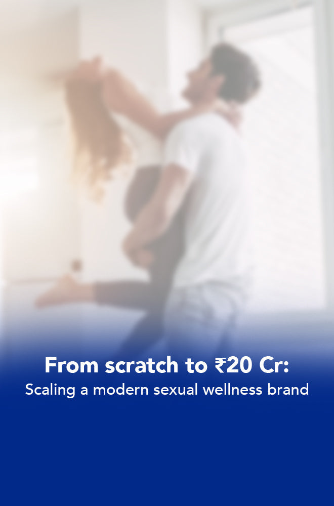 From scratch to ₹20 Cr: Scaling a modern sexual wellness brand